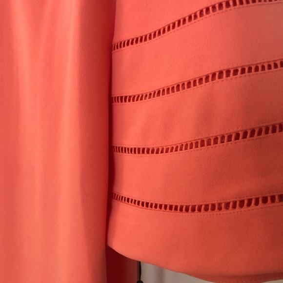 Calvin Kline NWT coral dress with bell sleeves - Picture 7 of 8